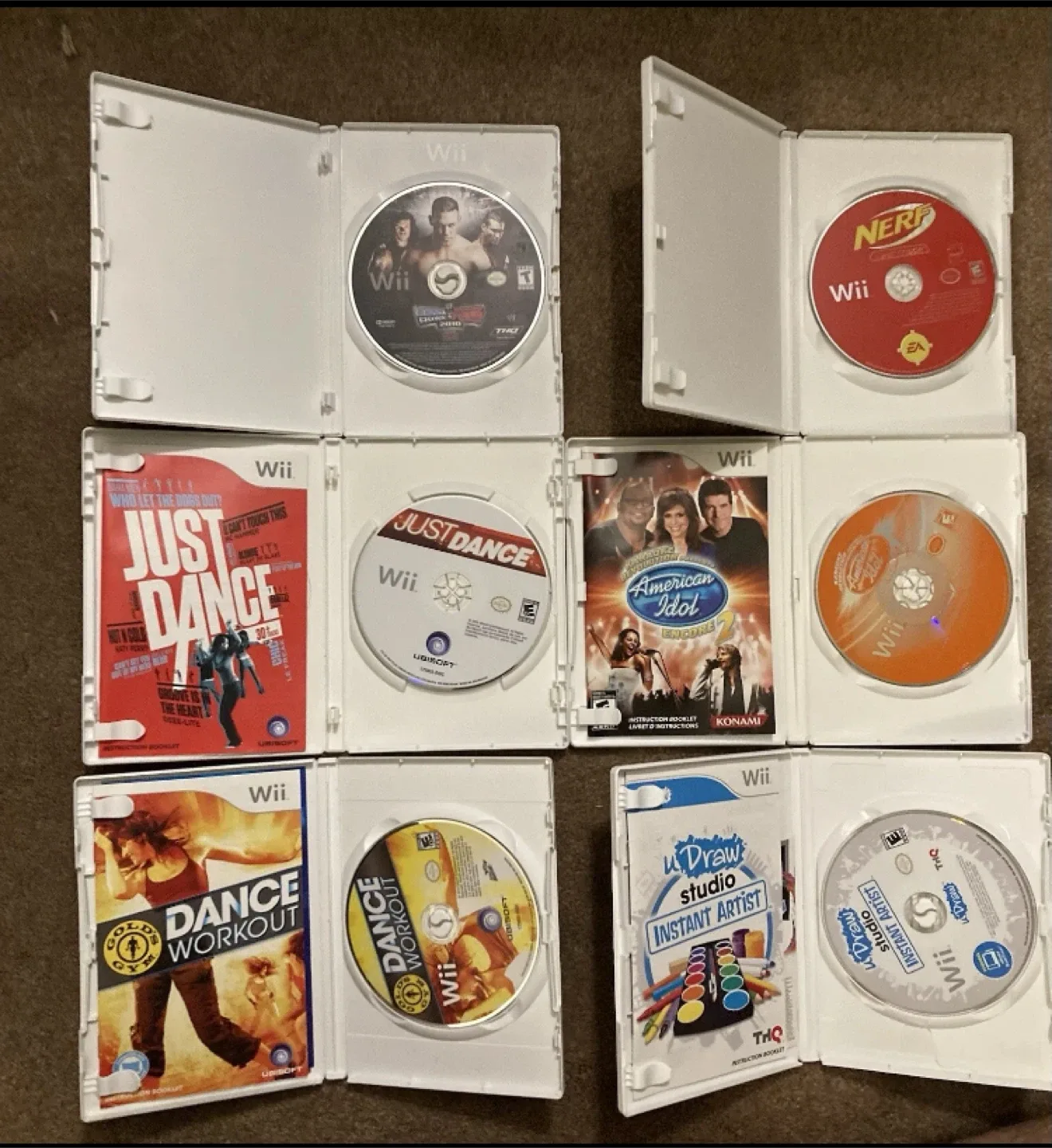 Wii 24 Game lot.. looking to trade or negotiate on price image indicator(4)