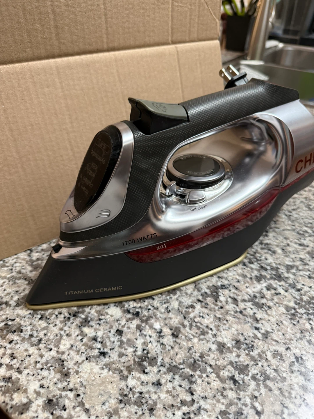 CHI Titanium Ceramic Iron - 1700 Watts - photo 2