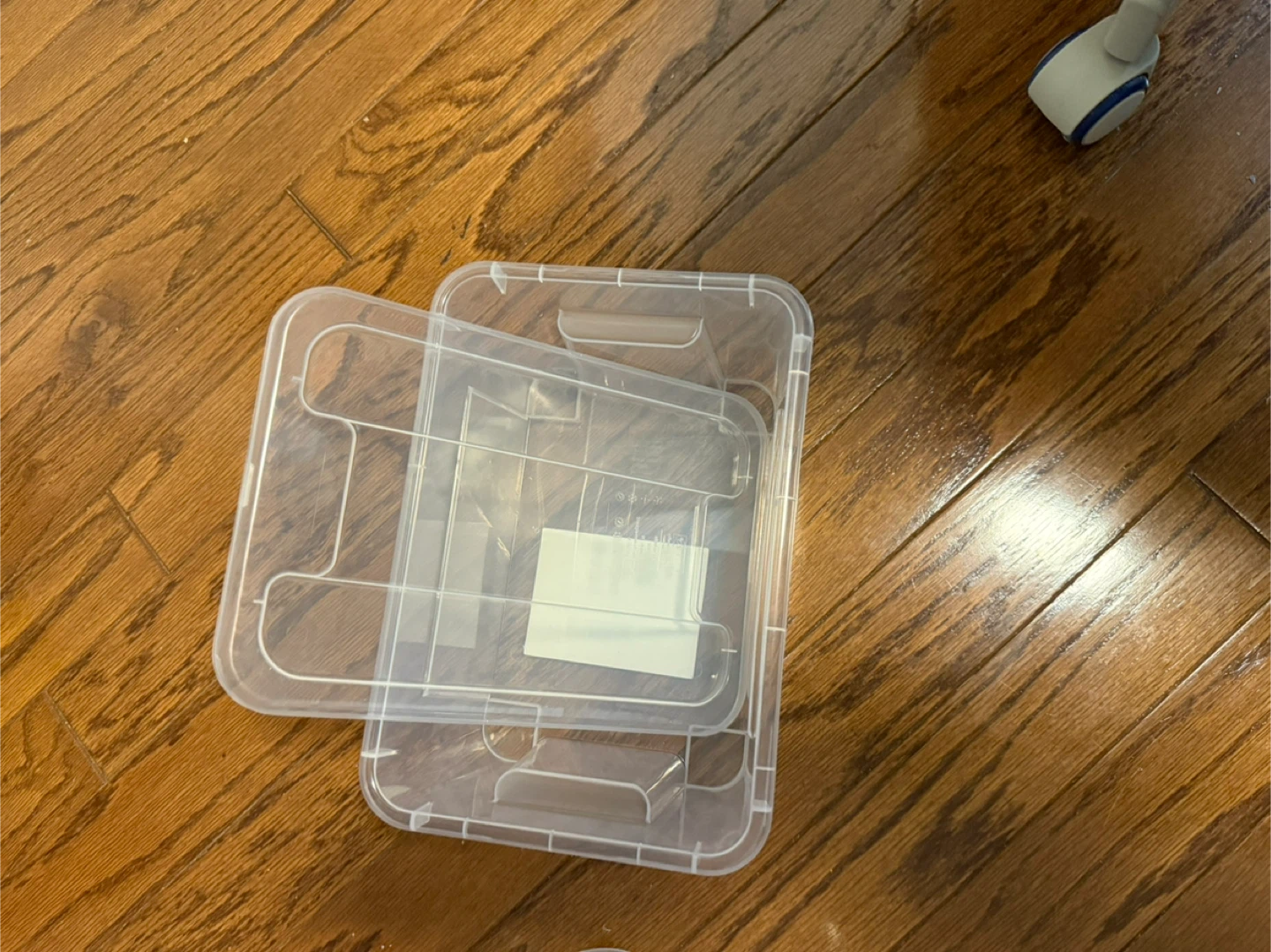 Clear Plastic Storage Bins - Various Sizes - photo 4