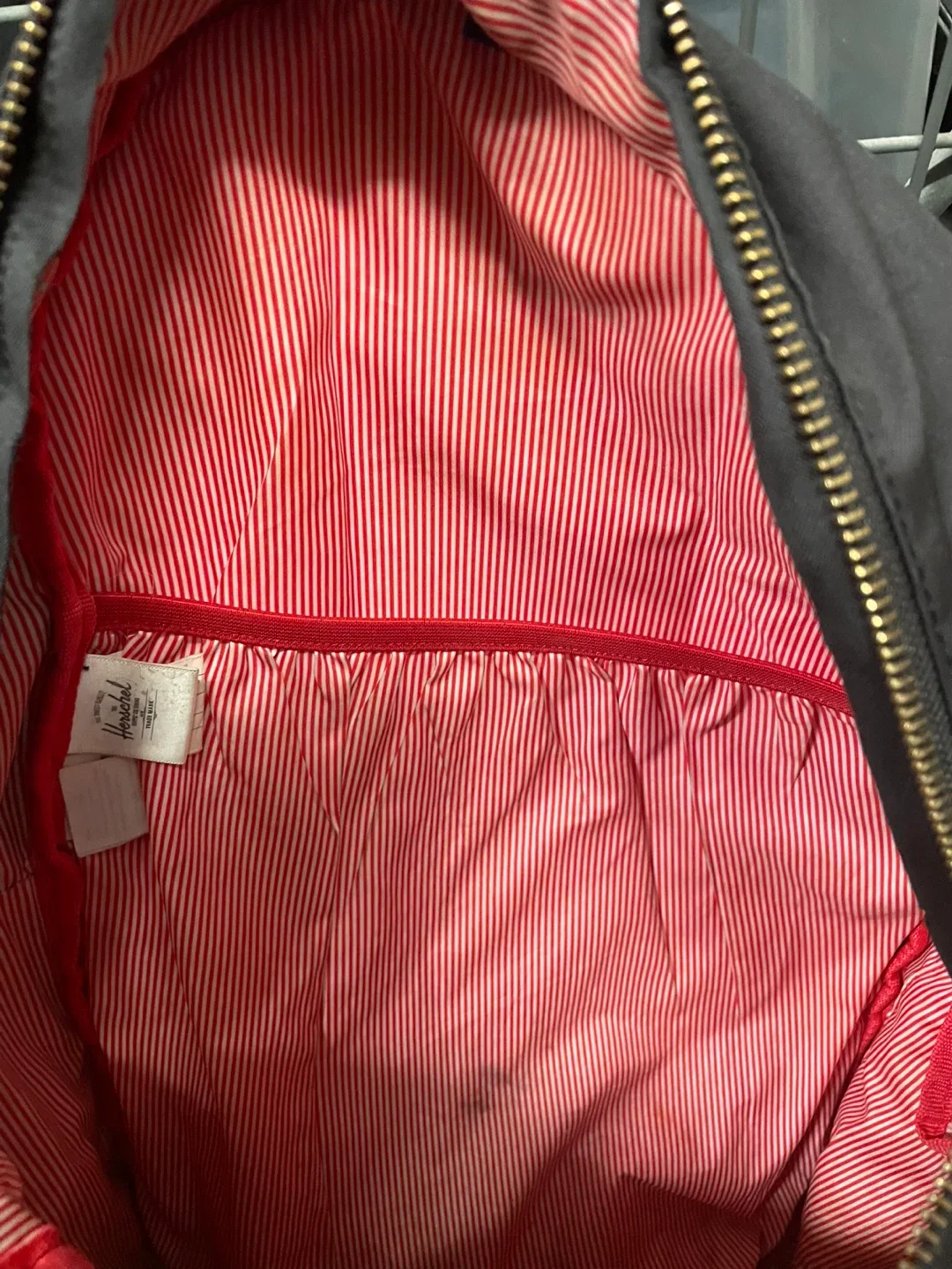 Herschel Black Backpack image indicator(6)