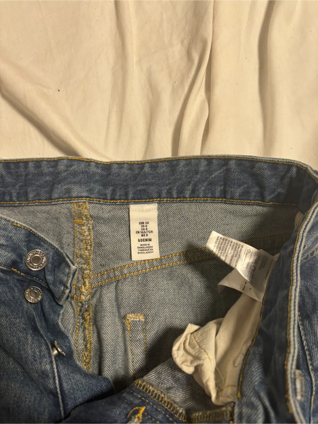 H&M Denim Mini Skirt - Size 8 - photo 2