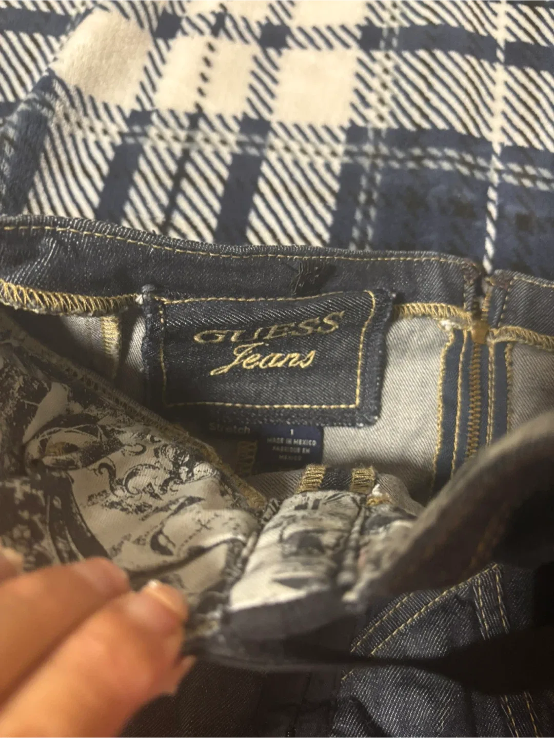 Guess Jeans Denim Dress, Size 1 image indicator(2)