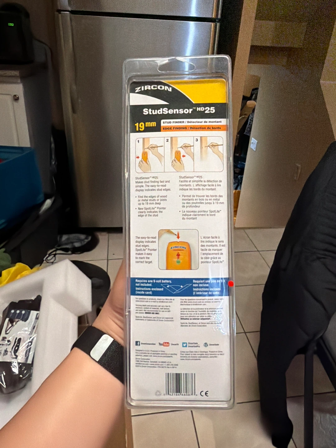 Zircon StudSensor HD25 - Brand New in Package! - photo 2