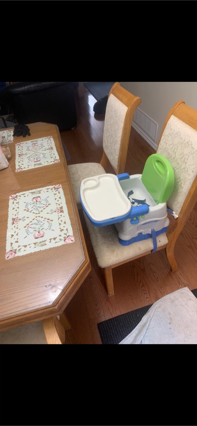 Small Portable Baby Eating Feeding High Chair - photo 3