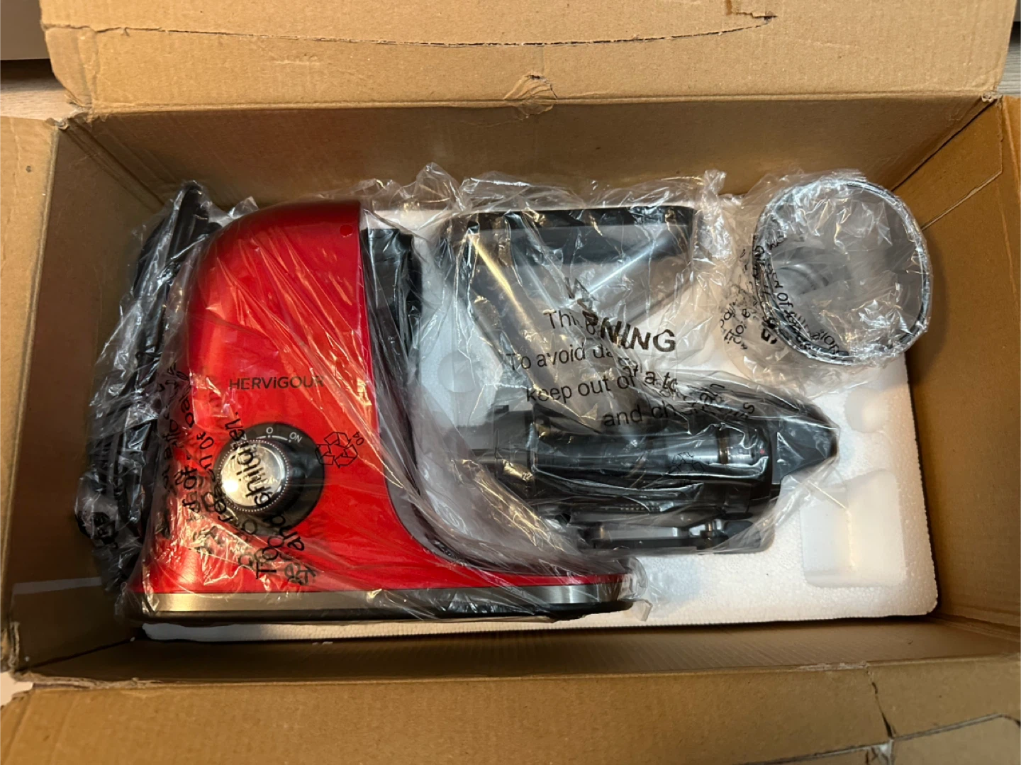 HERVIGOUR Masticating Juicer JS3304 - New in Box - photo 2