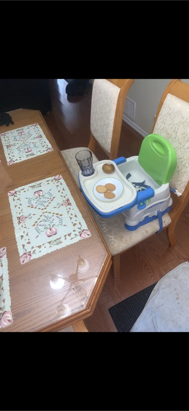 Small Portable Baby Eating Feeding High Chair image indicator(5)