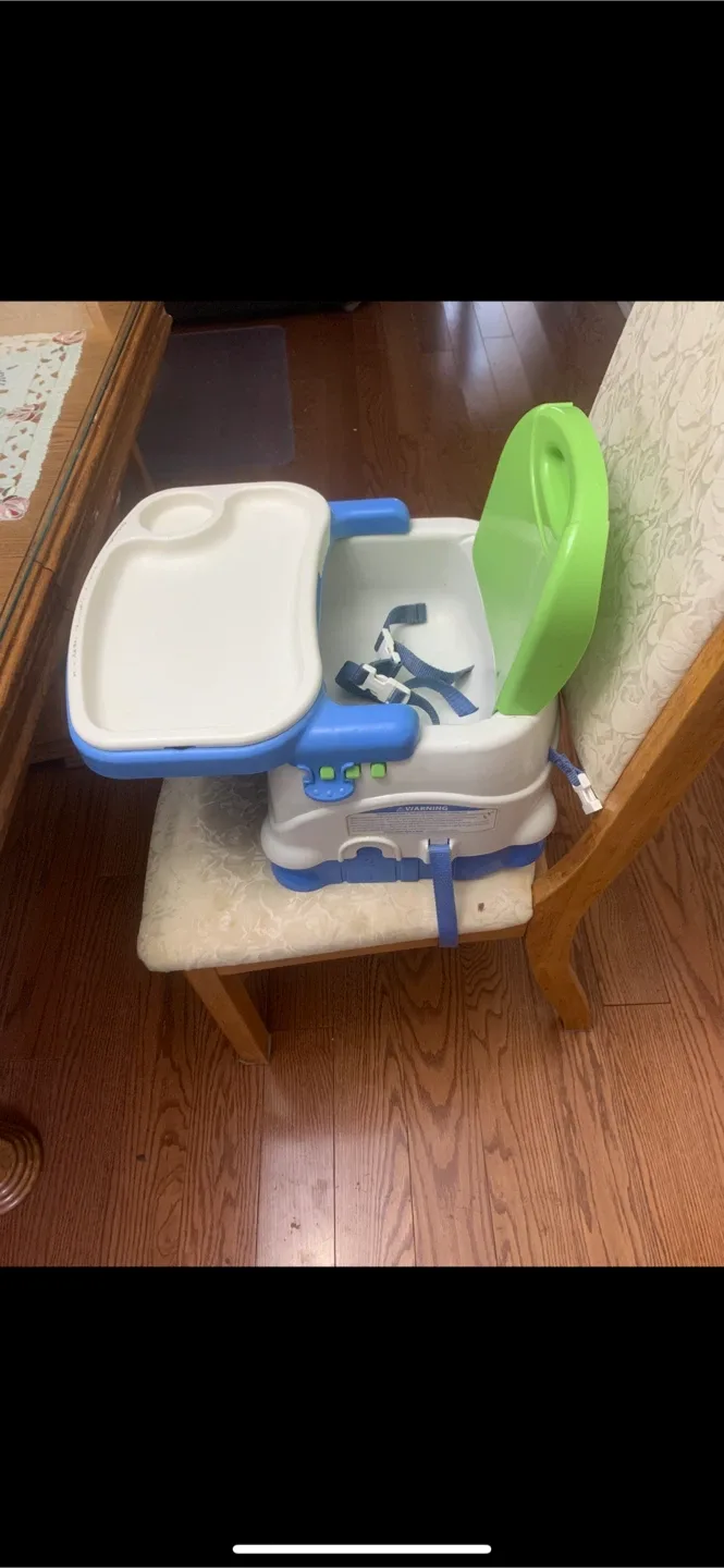 Small Portable Baby Eating Feeding High Chair image indicator(2)
