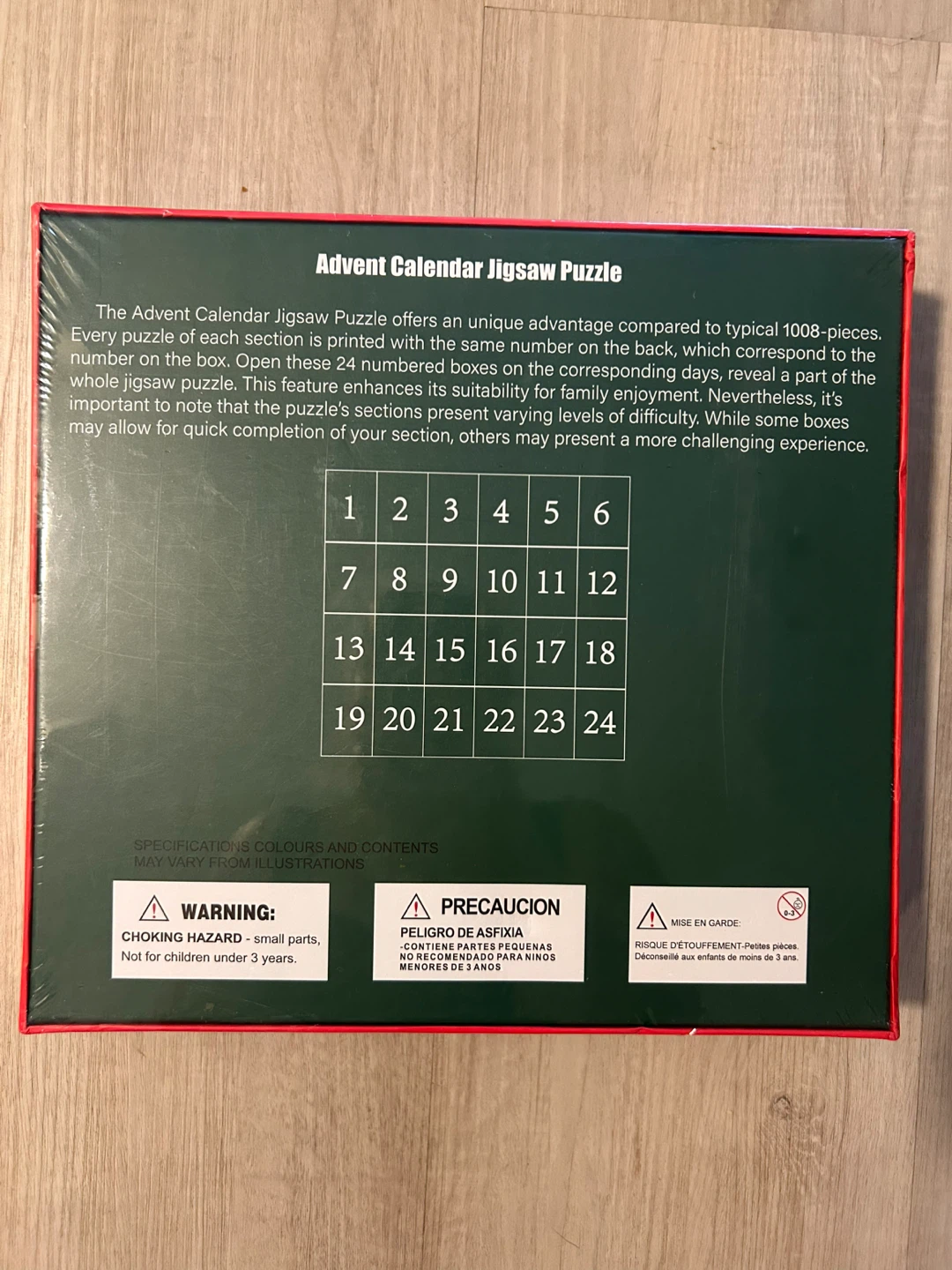 Disney Advent Calendar. Premium Puzzle - 1008 Pieces - photo 2