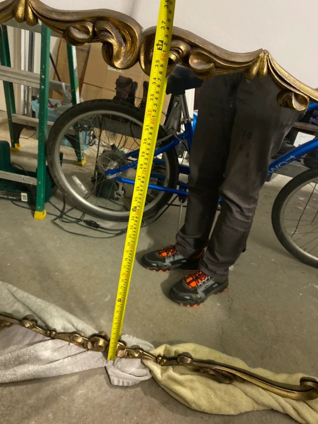 HUGE Vintage MCM Mirror Mir-O-Cron 1970 3 FT x 5 FT ESTATE SALE - photo 5