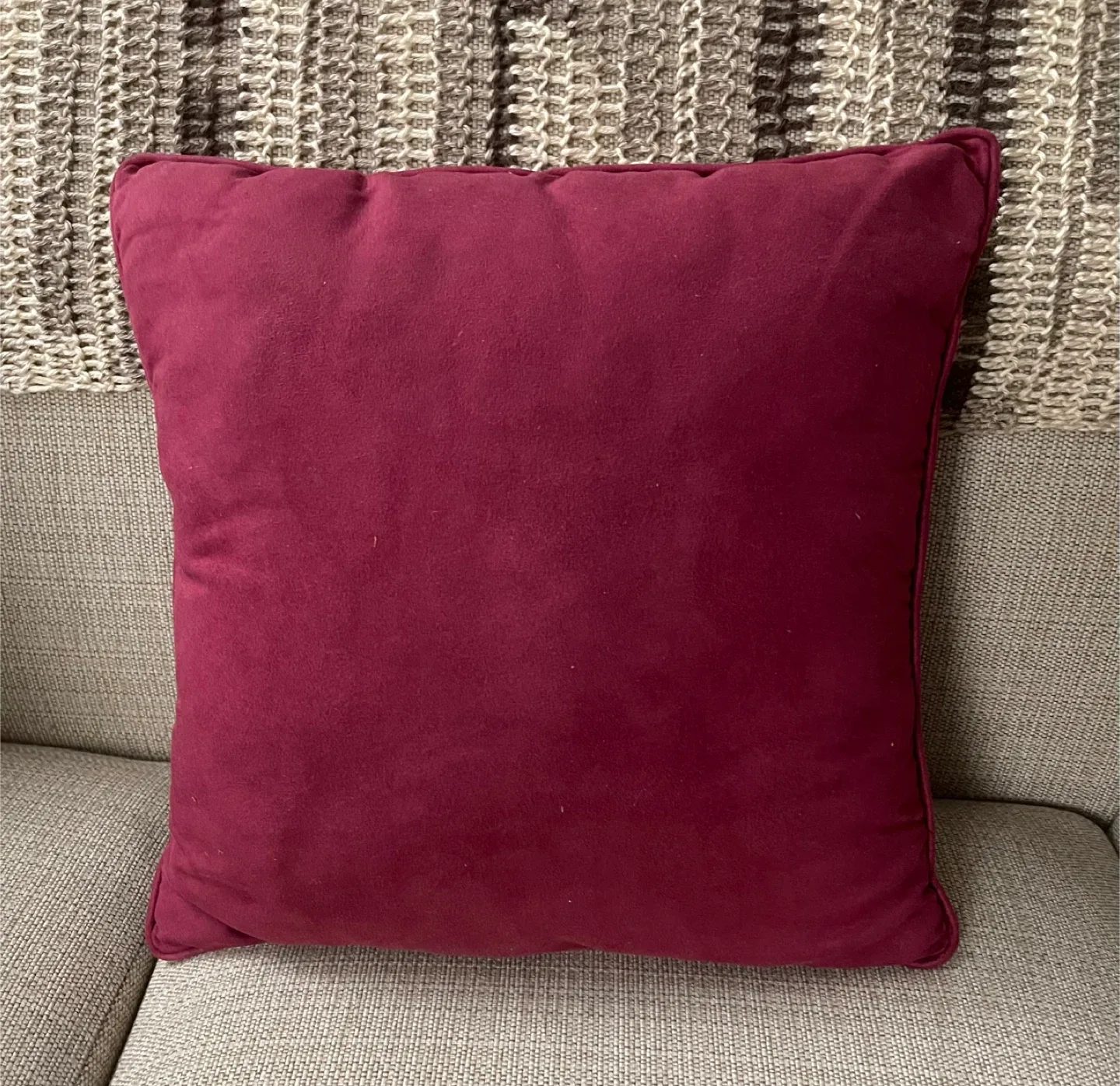 Three Square Decorative Throw Pillows (Cushions) image indicator(2)