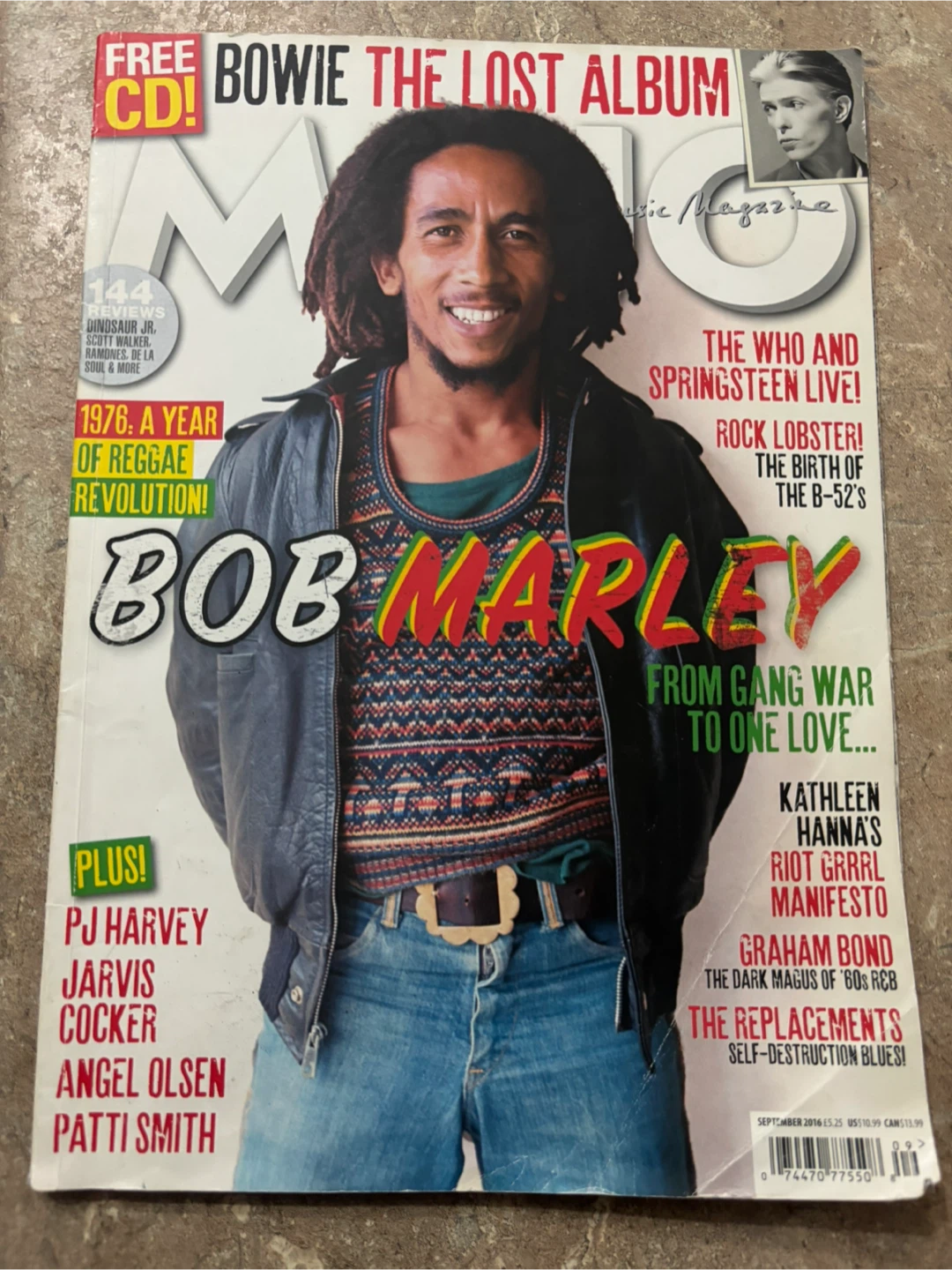 Mojo Magazine - Bob Marley Cover