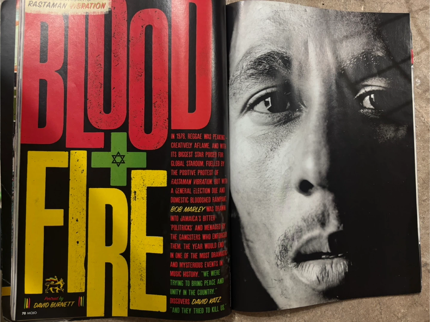 Mojo Magazine - Bob Marley Cover - photo 3