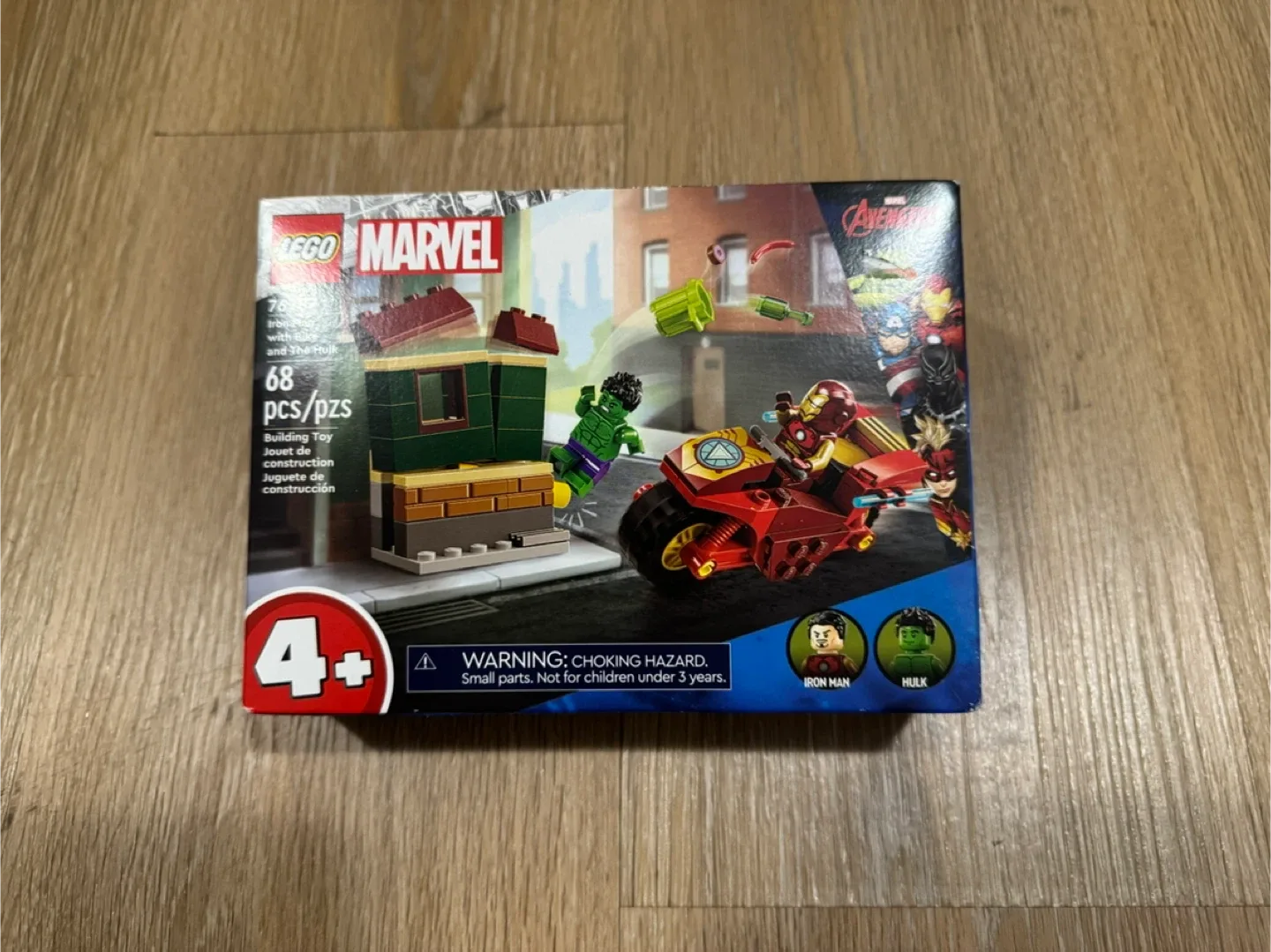 Lego Marvel Ironman and The Hulk thumbnail