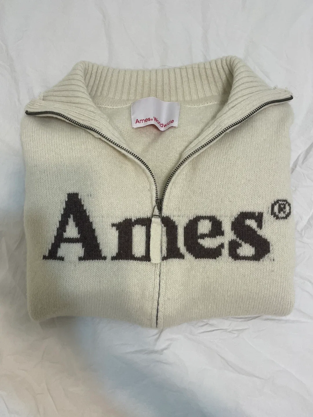 Ames Worldwide Half Zip Knit - Size Small image indicator(2)