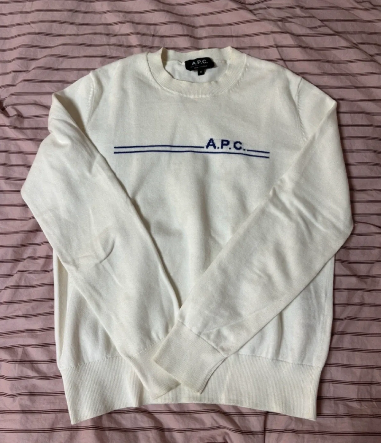 A.P.C. cream knit - Size M