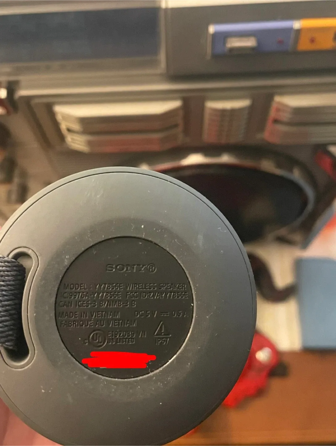 Sony Speaker image indicator(2)