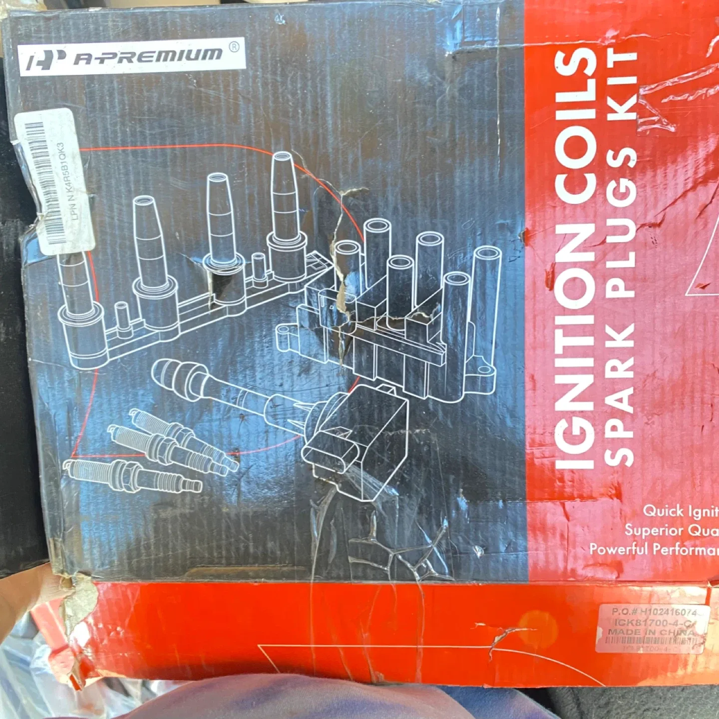 A-Premium Ignition Coils & Spark Plugs Kit image indicator(2)