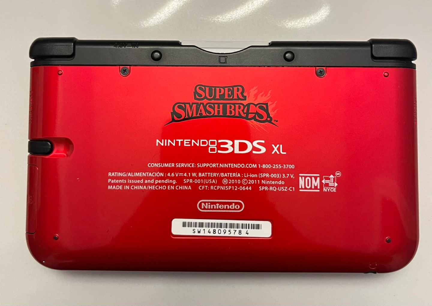 Nintendo 3DS XL Super Smash Bros Editon - photo 3