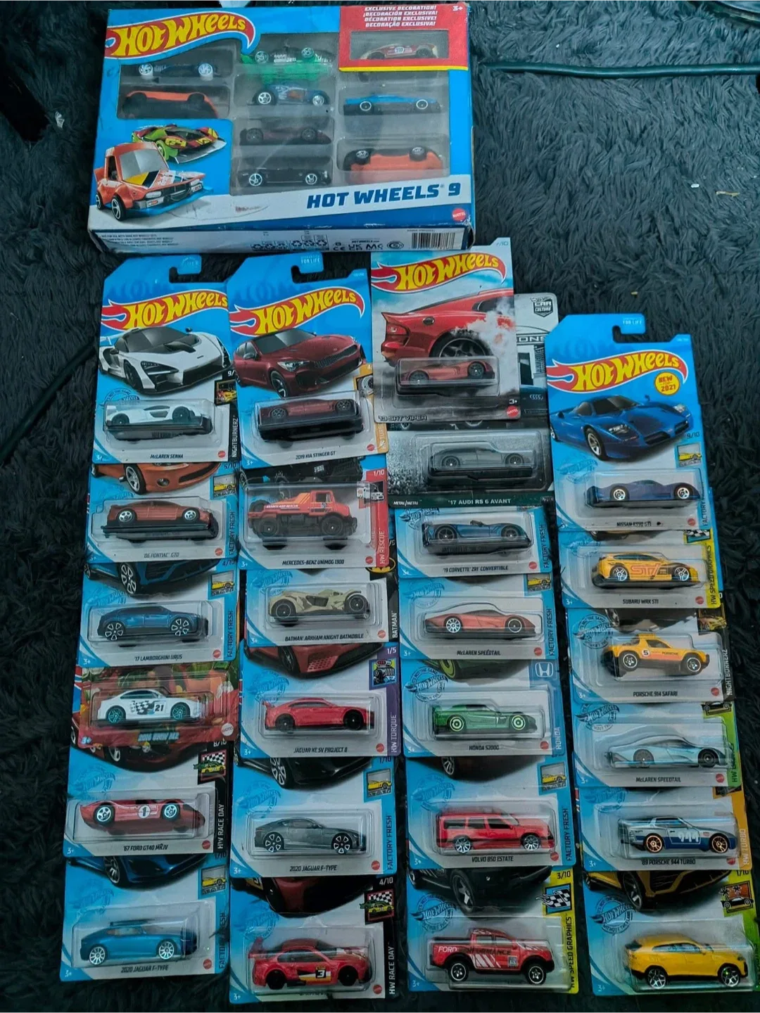 Hot Wheels Diecast Car Collection