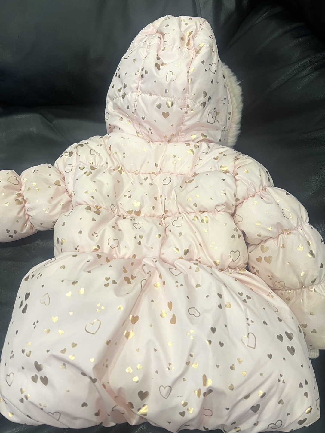 George Pink Puffer Jacket (18-24M) - photo 3