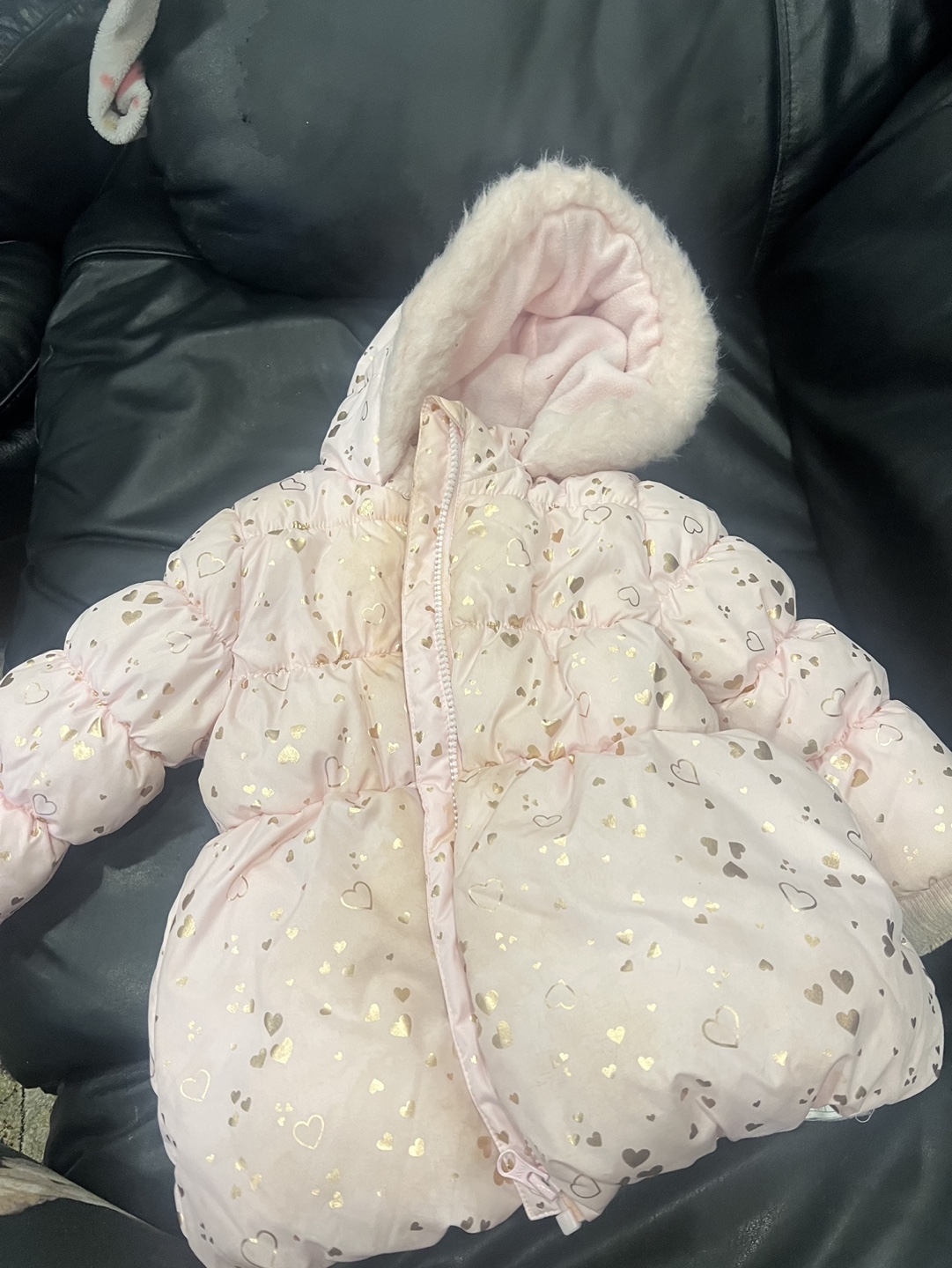 George Pink Puffer Jacket (18-24M) - photo 4