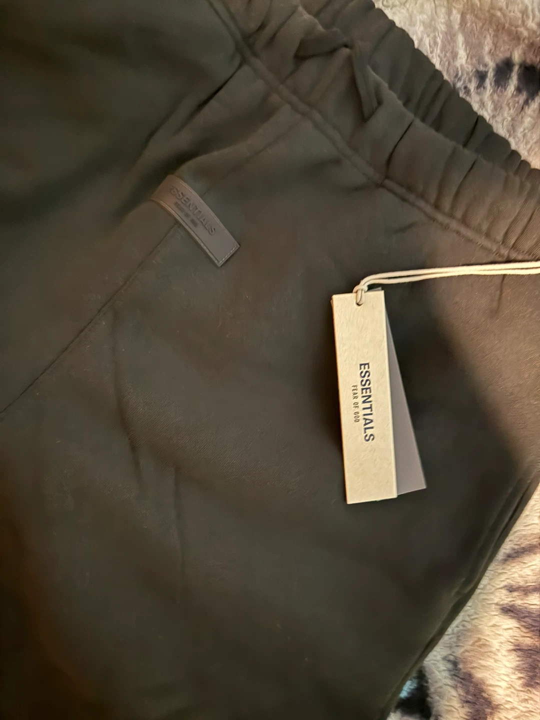 Essentials Fear of God Black Sweatpants - photo 2