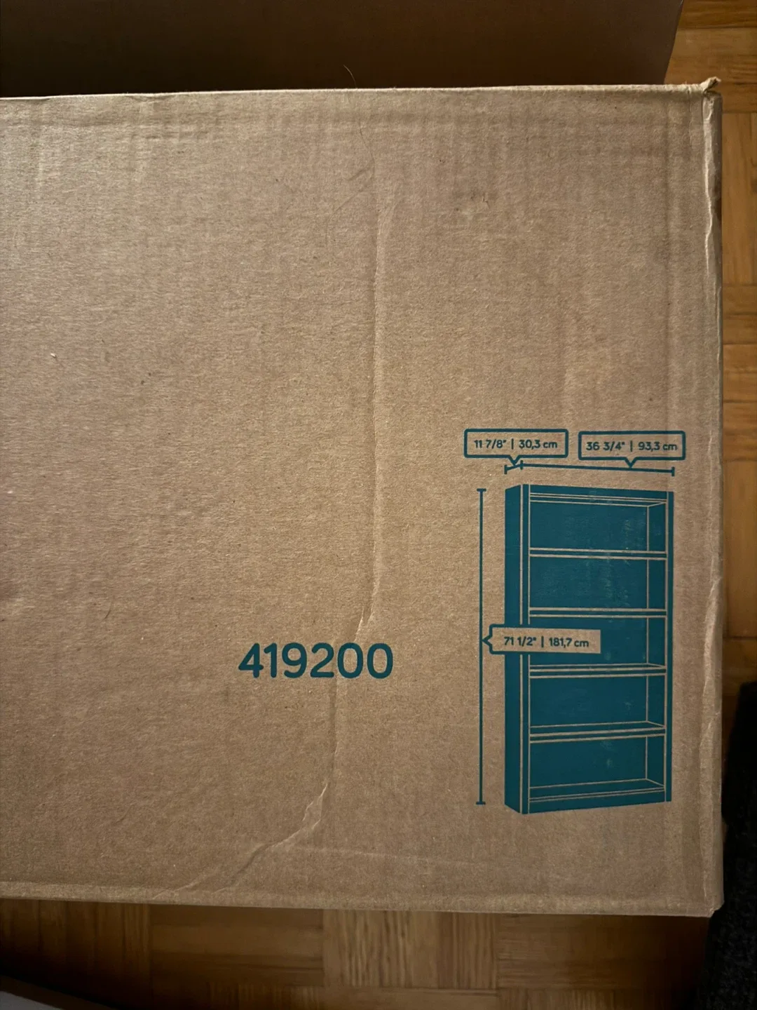 Sauder 5-Shelf Bookcase - New in Box! image indicator(2)