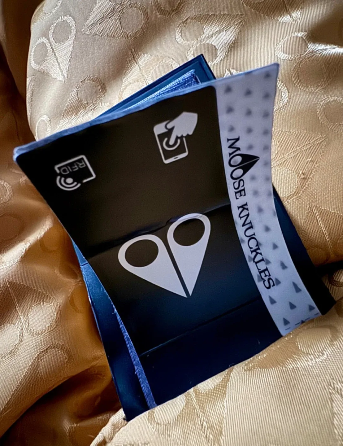 Moose Knuckles Gold Stirling Parka - Navy/Black - Men’s XS image indicator(6)