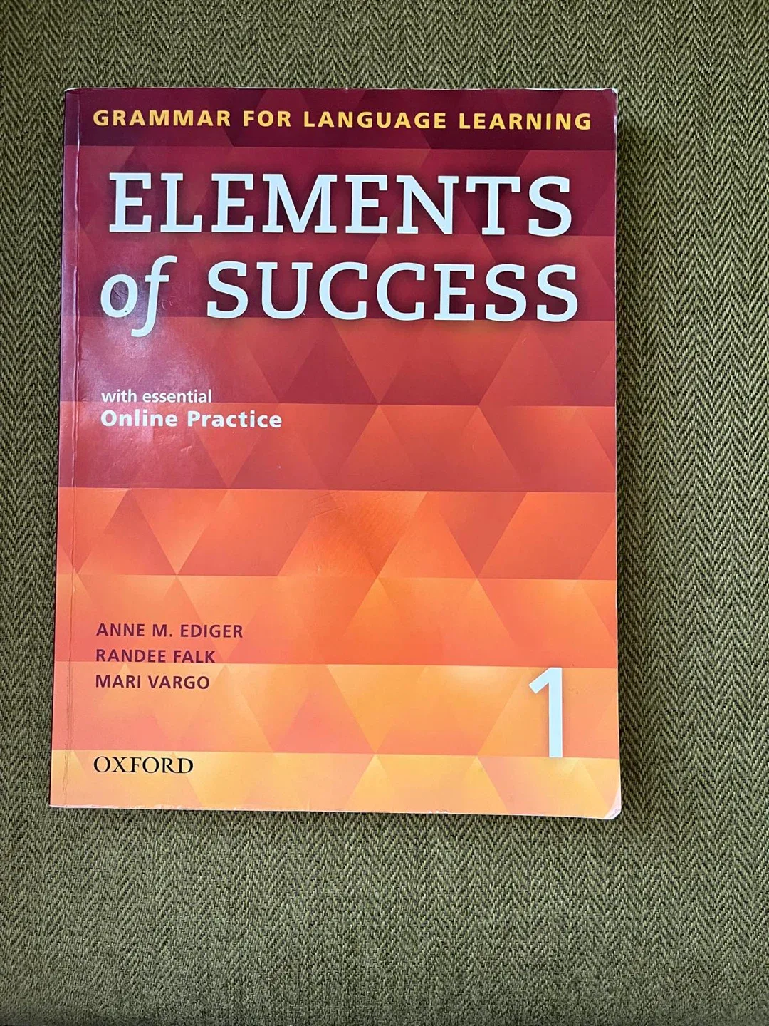 Elements of Success 1: Grammar for Language Learning