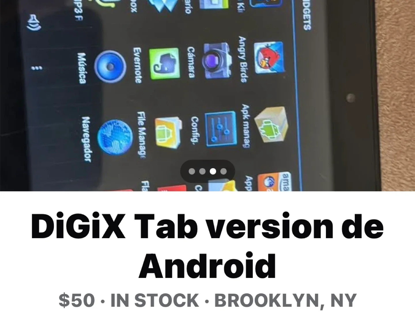 DiGiX Tab-030 Android Tablet image indicator(2)