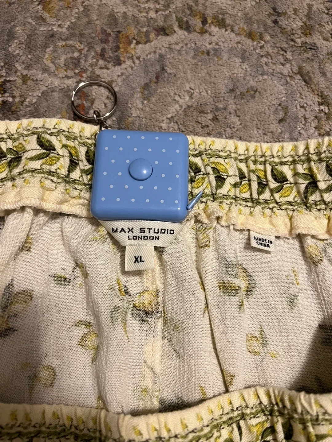 Max Studio Lemon Print Maxi Skirt - Size XL image indicator(3)