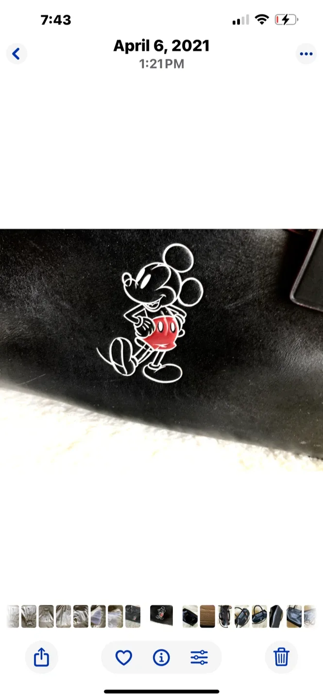 Coach Disney Mickey Mouse Limited Edition Bag image indicator(2)