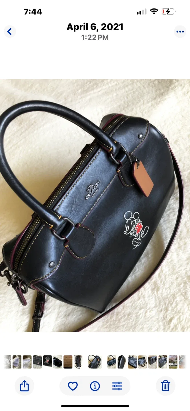 Coach Disney Mickey Mouse Limited Edition Bag image indicator(6)