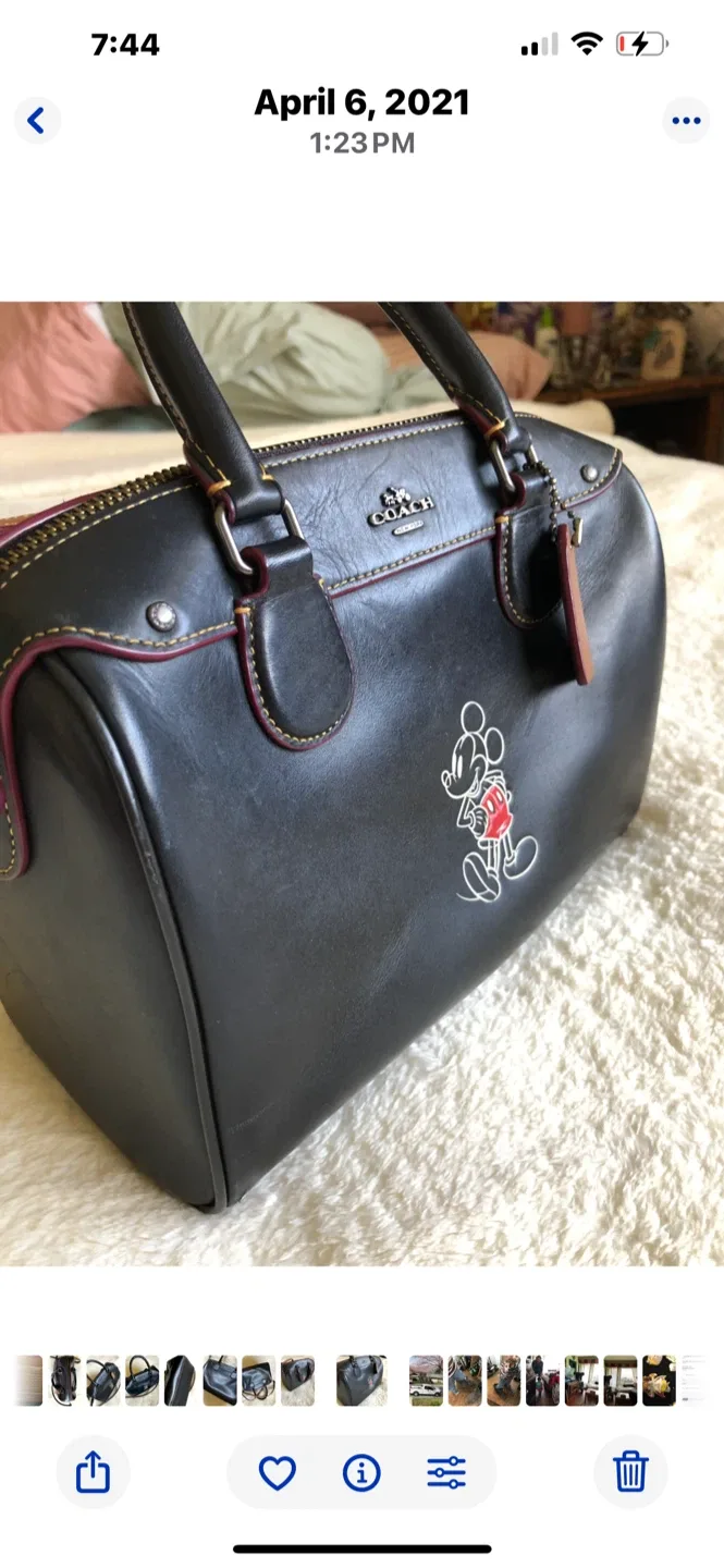 Coach Disney Mickey Mouse Limited Edition Bag image indicator(7)