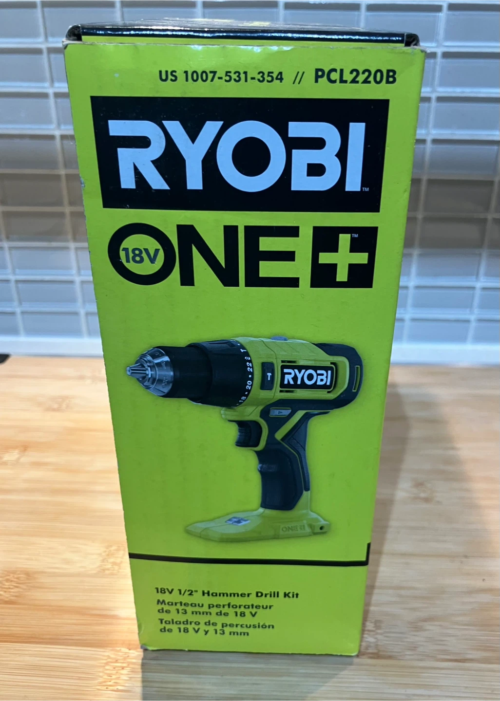 Ryobi ONE+ 18V 1/2" Hammer Drill - New in Box! - photo 2