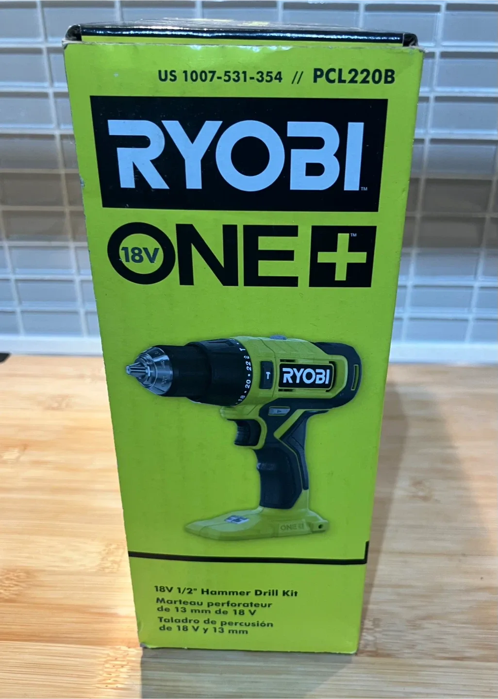 Ryobi ONE+ 18V 1/2" Hammer Drill - New in Box! image indicator(2)