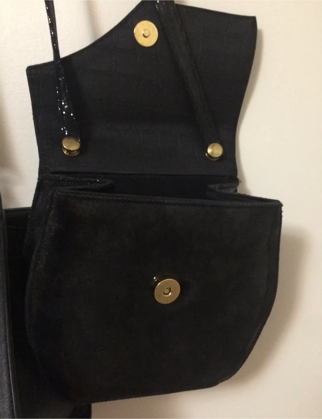 Vintage Black Shoulder Bag image indicator(2)