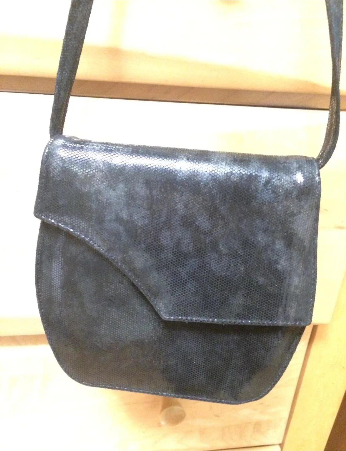 Vintage Black Shoulder Bag