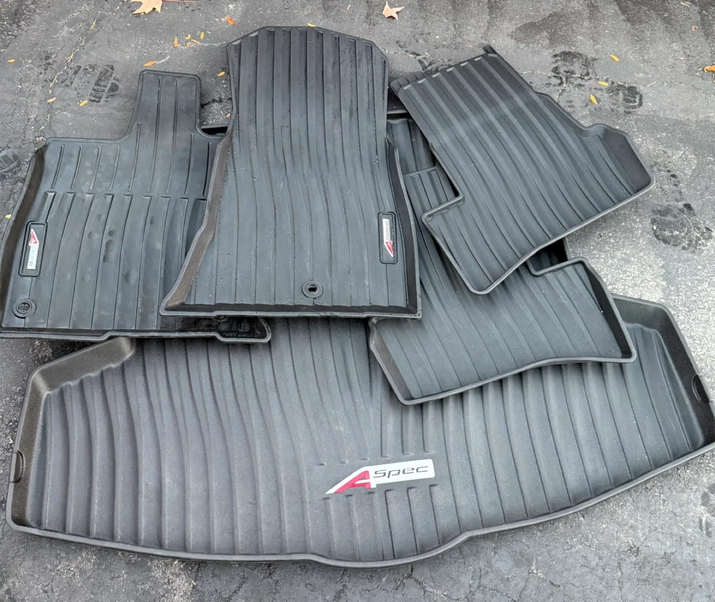 ACURA TLX A-SPEC OEM ALL WEATHER MATS AND TRUNK COVER