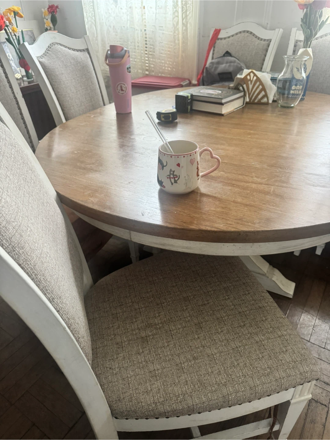 Need gone asap! Free wooden dining set