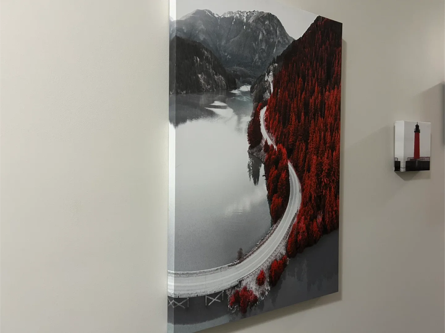 Canvas art and frame image indicator(2)