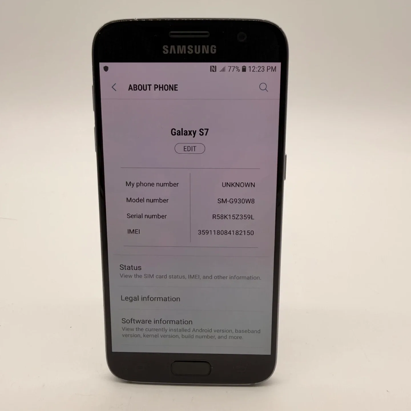 Samsung Galaxy S7 32GB Unlocked – Cracked Back – Fully Working image indicator(3)
