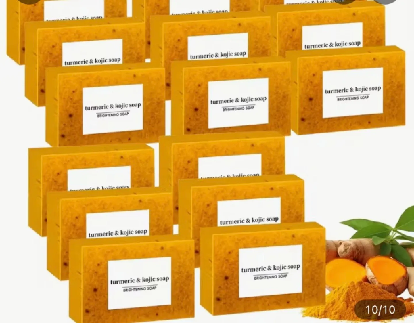 Turmeric & Kojic Brightening Soap thumbnail