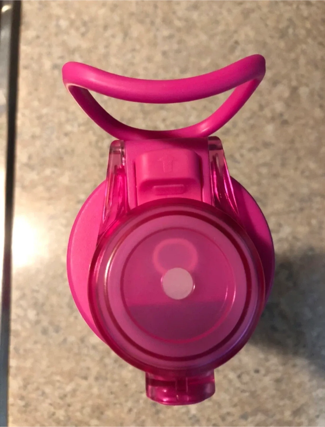 New Pink Water Bottle with Stickers image indicator(2)