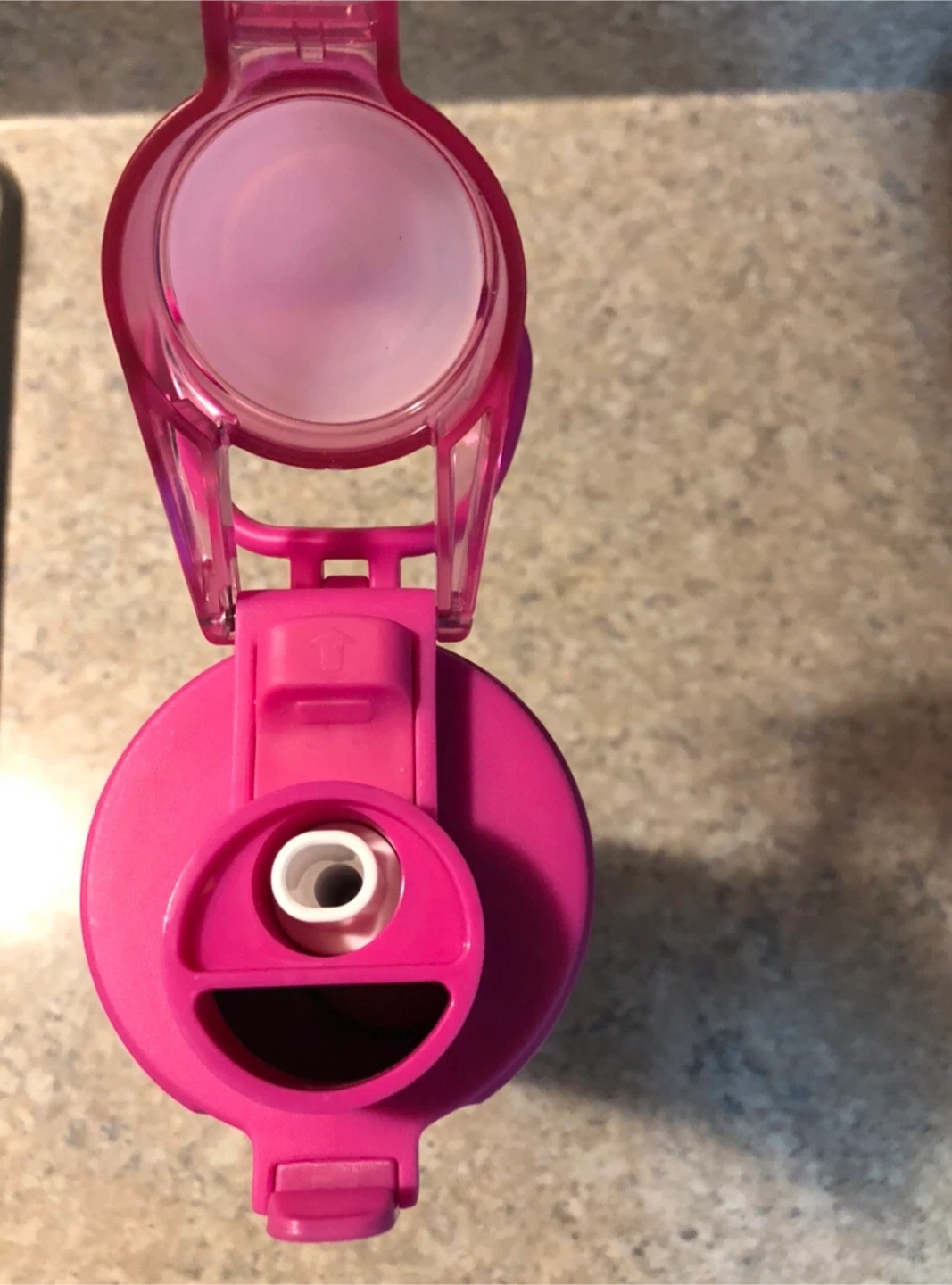 New Pink Water Bottle with Stickers - photo 3