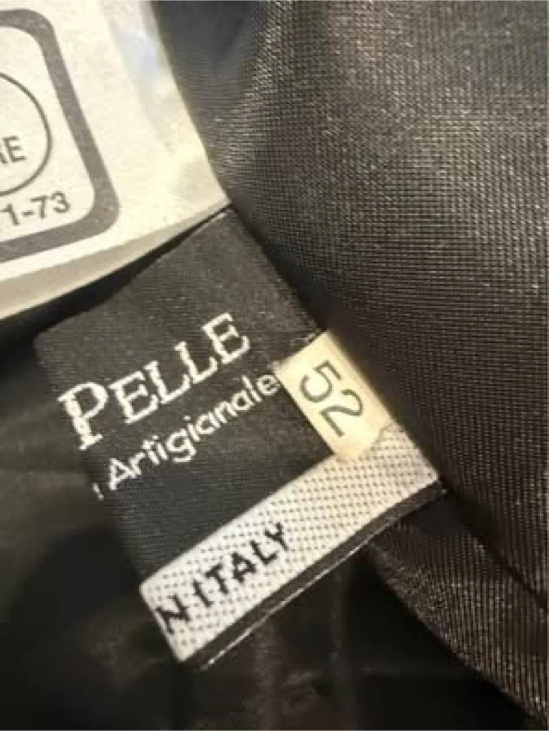 Pelle Artigianale Leather Jacket, Size 52 image indicator(2)