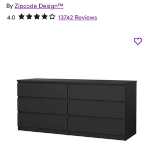 zipcode design dresser Zipcode Design Jada 6 Drawer 60.5" W Double Dresser & Reviews