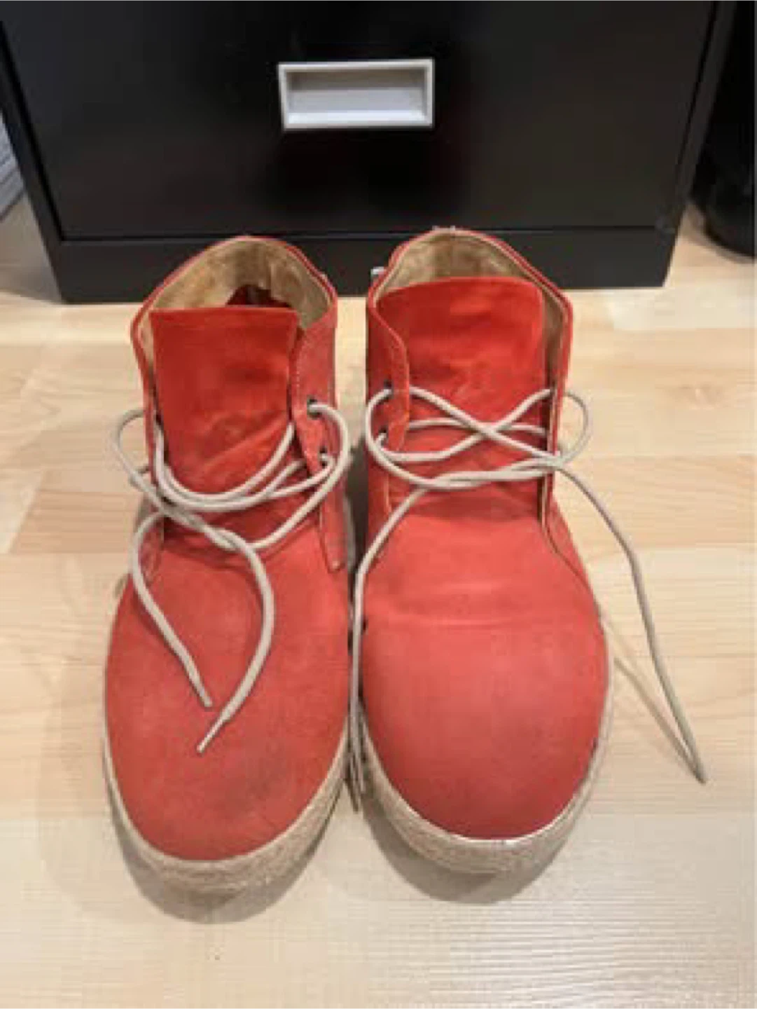 Red Suede Chukka Boots - photo 3