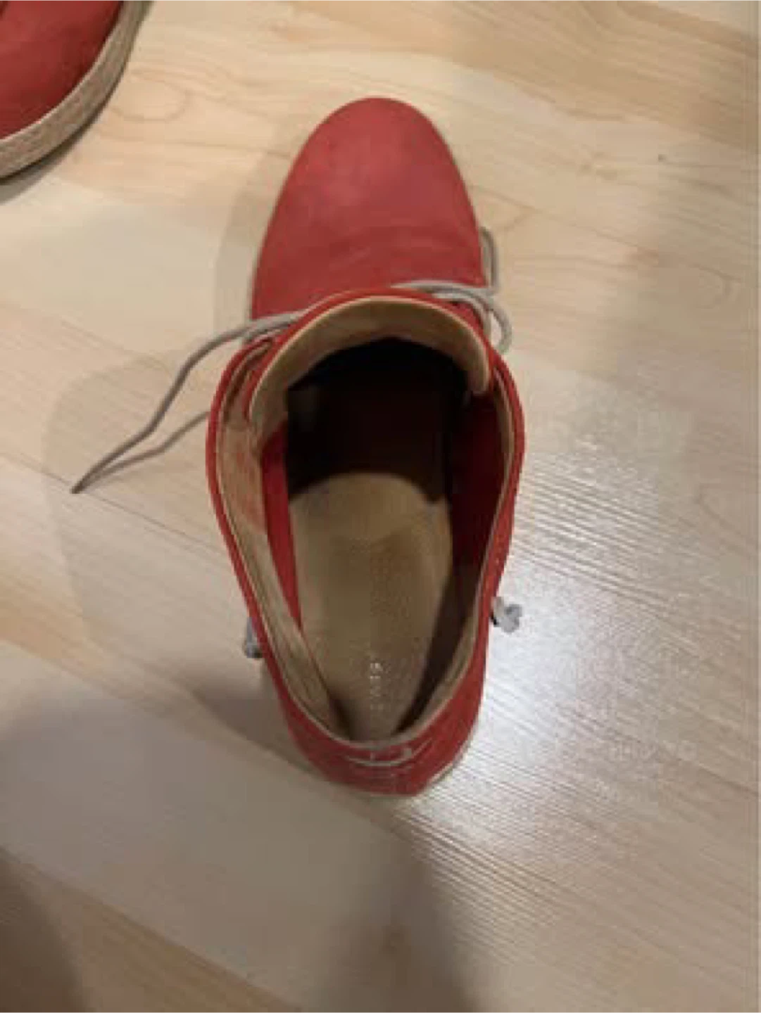 Red Suede Chukka Boots - photo 4