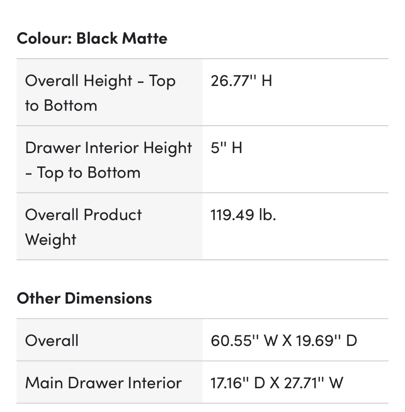 zipcode design karis 6 drawer double dresser Zipcode Design Jada 6 Drawer 60.5" W Double Dresser & Reviews
